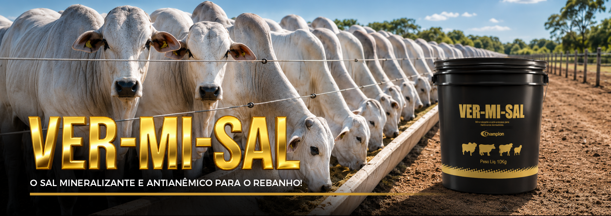 Ver-Mi-Sal Champion no campo